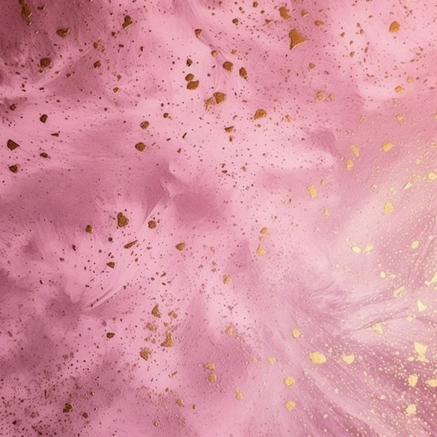 Zdjęcie różowo-złote tło z różowym tłem i złotym brokatem.