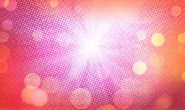 Różowy baner tła bokeh do partyjnych pozdrowień, plakatów, wydarzeń reklamowych i różnych prac projektowych