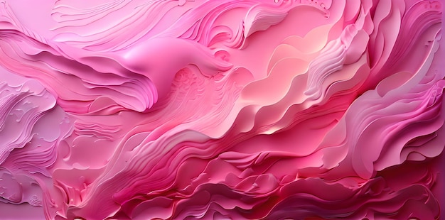 różowy kolor abstrakcyjny malowane morze 3d tło tapeta ścienna