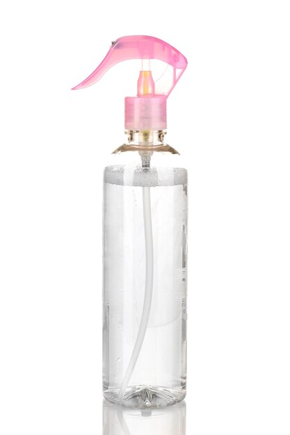 Zdjęcie różowy odświeżacz powietrza izolowany na białym