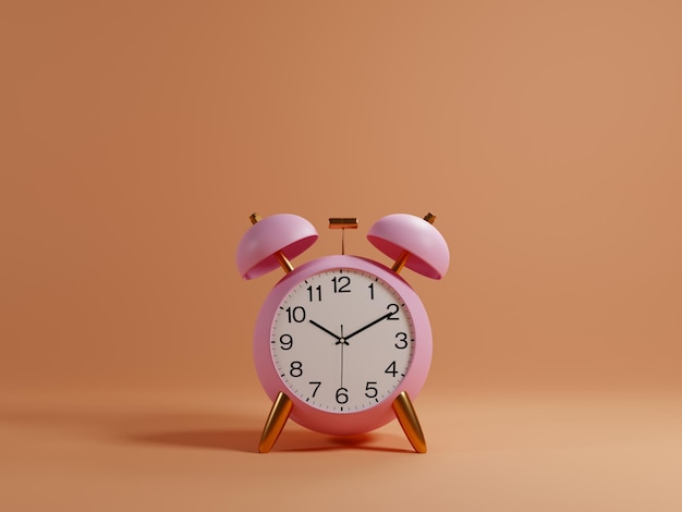 Różowy zegarek jest umieszczony na jednym urządzeniu