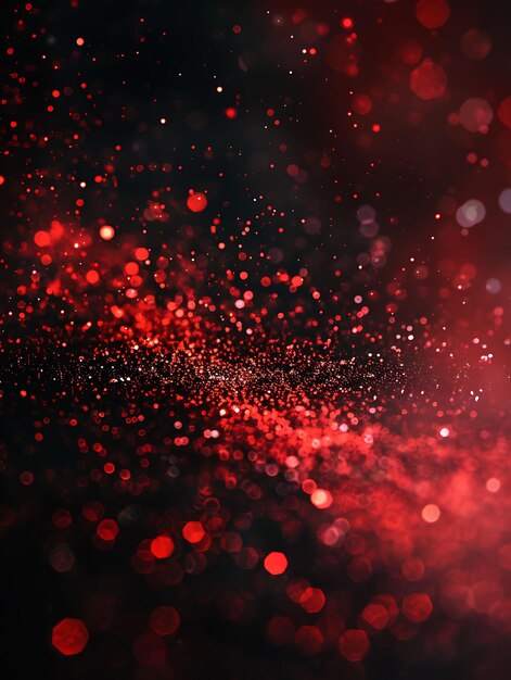 Ruby Dust Specks Effect z małymi plamkami i bogatym Ruby Red C Effect FX Texture Film Filter BG Art