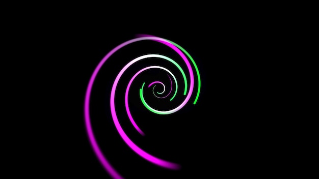 Ruch kolorowe linie, streszczenie tło. Elegancki, dynamiczny styl neonowy, ilustracja 3D