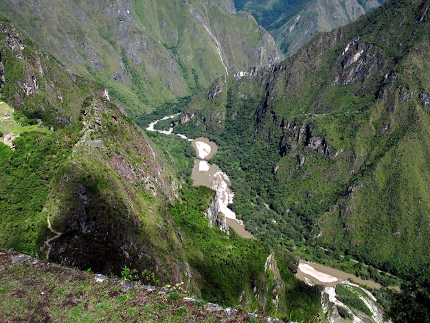 Ruiny Machu Picchu Imperium Inków w Andach Peru Ameryka Południowa