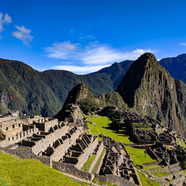 Zdjęcie ruiny machu picchu