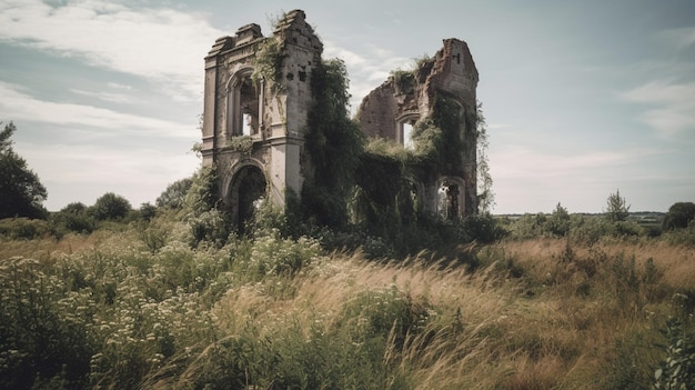 Ruiny opactwa opactwa św. Maryi