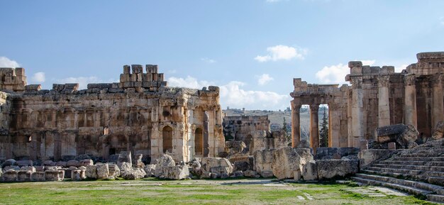 Ruiny starożytnego miasta baalbek