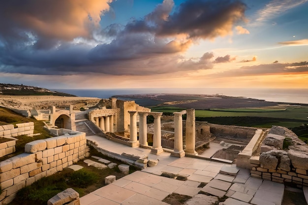 Ruiny starożytnego miasta Jerash