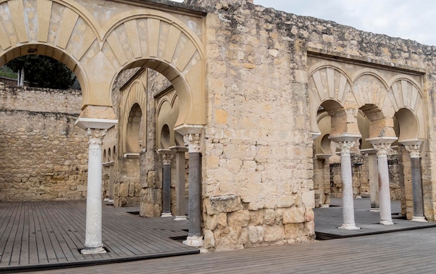 Ruiny Starożytnego Miasta Medina Azahara Cordoba Hiszpania