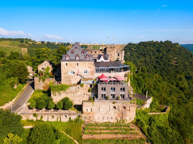 Ruiny zamku Rheinfels w Sankt Goar