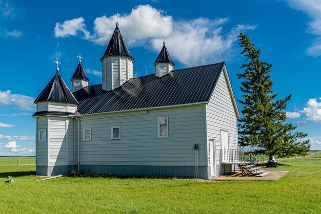 Rumuński Kościół Prawosławny St Marys w Kayville SK Kanada