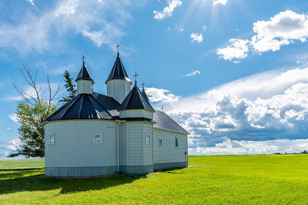 Rumuński Kościół Prawosławny St Marys w Kayville SK Kanada