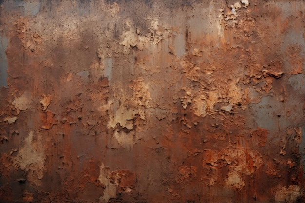 Rust metal background Generuj sztuczną inteligencję