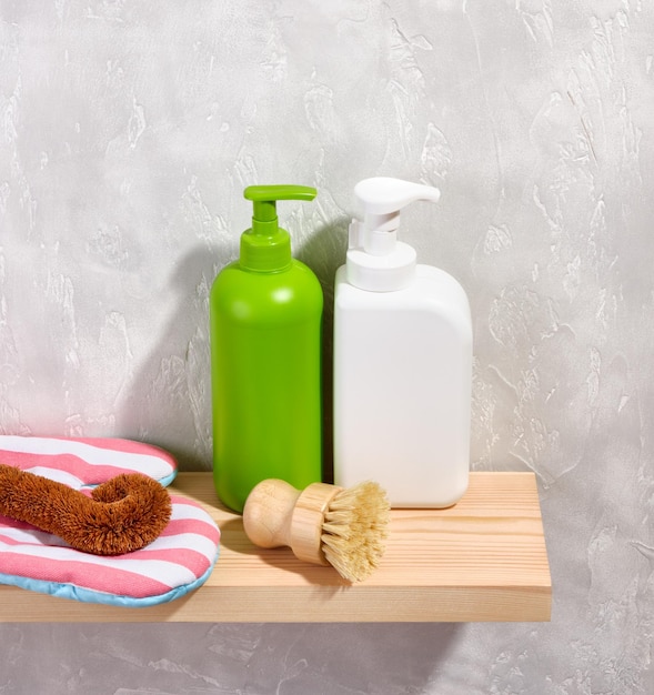 Rutynowa higiena domowa i domowa Przyjazne dla środowiska naturalne narzędzia do czyszczenia