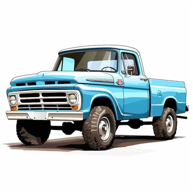 Rysuj samochód krok po kroku łatwy rysunek samochodu za pomocą kształtów ilustracja ciężarówki rysunek modelu samochodu