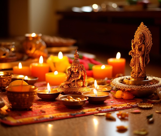 Rytuały Diwali Pooja