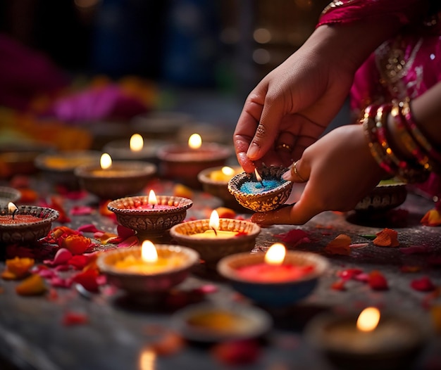 Rytuały Diwali Pooja