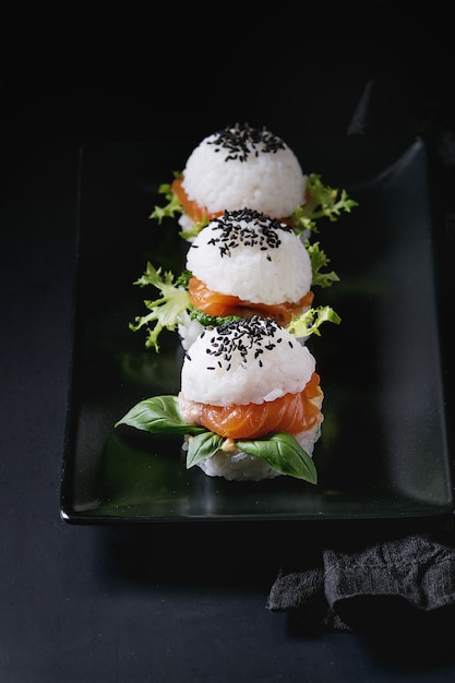 Ryżowe Hamburgery Sushi