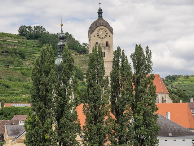 Zdjęcie rzeka dunaj w austrii