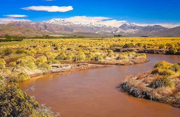 Rzeka Rio Grande w Argentynie