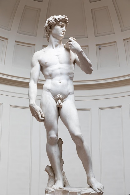 Rzeźba Dawida – Michelangelo Buonarroti 1501 Arcydzieło sztuki renesansowej