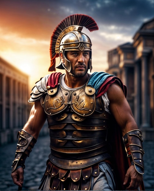 Zdjęcie rzymski żołnierz
