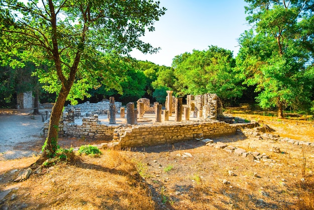 Rzymskie miasto ruiny Butrint Albania