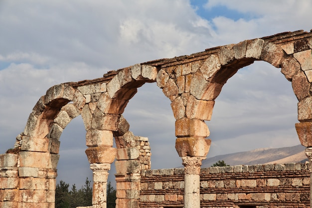 Rzymskie Ruiny W Anjar, Liban