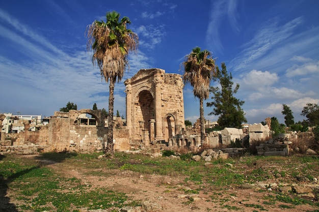 Rzymskie Ruiny W Tyrze (kwaśny), Liban
