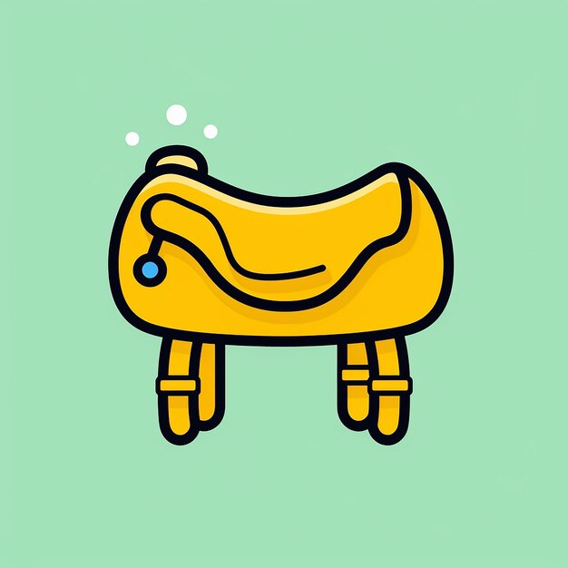 Saddle_Modern_Line_Icon_Vector_Line|Art_CuteIcon_Desi