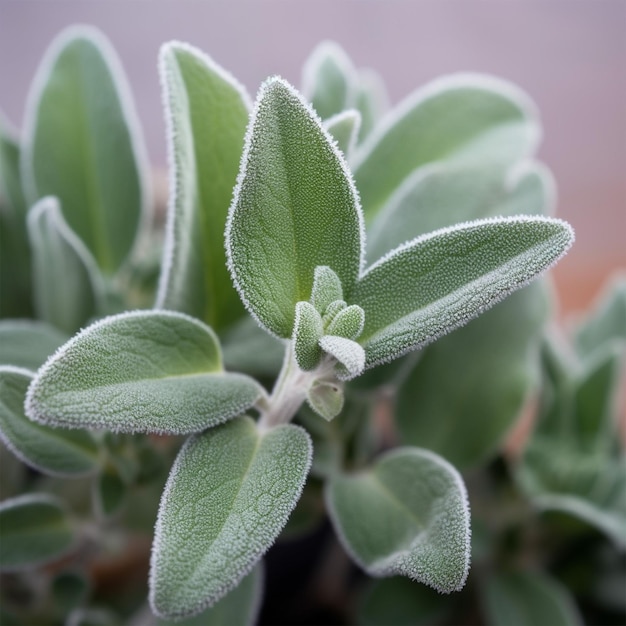 Zdjęcie sage closeup