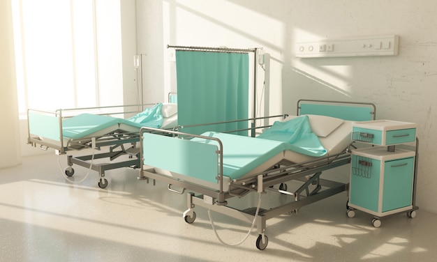 Sala Szpitalna Dwa łóżka