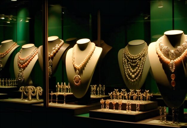 Salon biżuterii z perłami w Braggsville Mr Jewelry