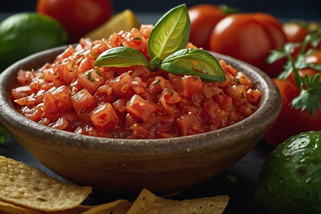 Salsa Fresca z bliska