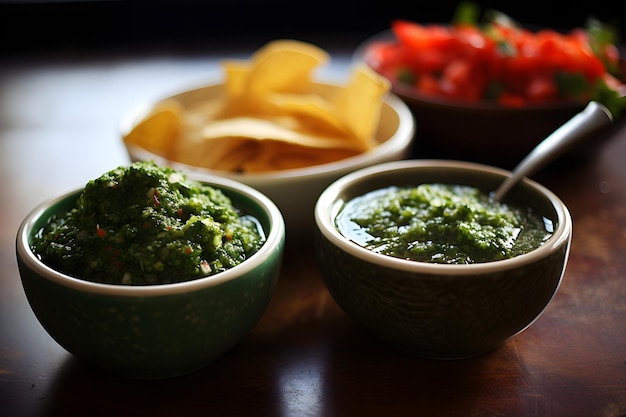 Salsa Verde i Salsa Roja