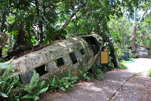 Samolot w Kuranda, Cairns, Australia