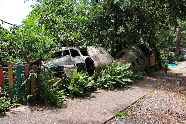 Samolot w Kuranda, Cairns, Australia