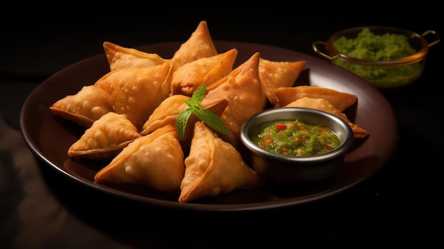 samosa z chutney