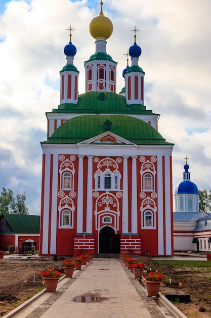 Sanaksar klasztor Narodzenia Bogurodzicy w Temnikov Republic Mordovia Rosja