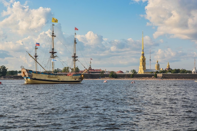 Sankt Petersburg Newa Twierdza Piotra i Pawła Rosja