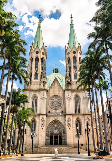 Sao Paulo See Metropolitan Cathedral w Brazylii