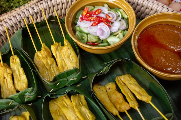 Satay - jedzenie na ulicy