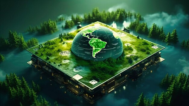 Satelitowe monitorowanie wylesiania Global Watch on Green Covers