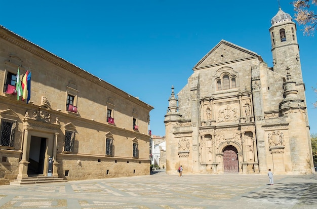 Saviour Chapel El Salvador i Parador Hotel Ubeda Jaen Hiszpania