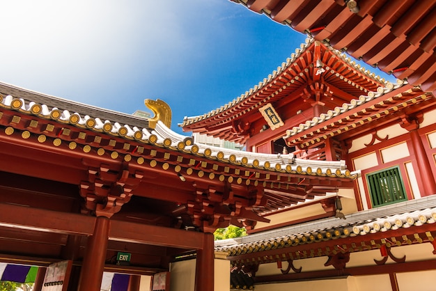 SBuddha Relic Tooth Temple w Singapurze Chinatown