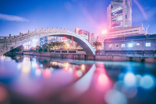 Scena Miasta Suzhou, Widok Nocny
