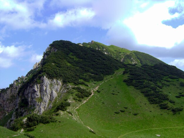 Sceniczny Widok Gór Na Tle Nieba