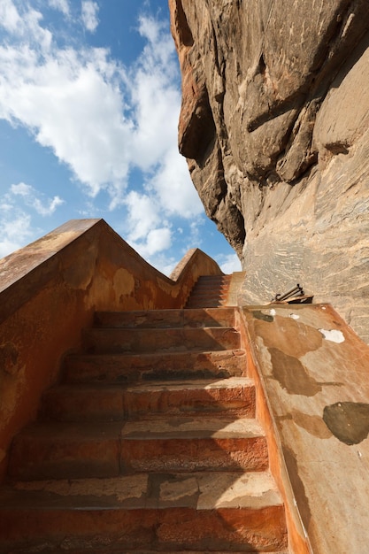 Schody w Sigiriya