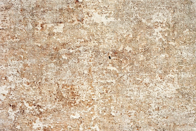 Ściana betonowa tekstura tło. Fragment ściany z rysami i pęknięciami