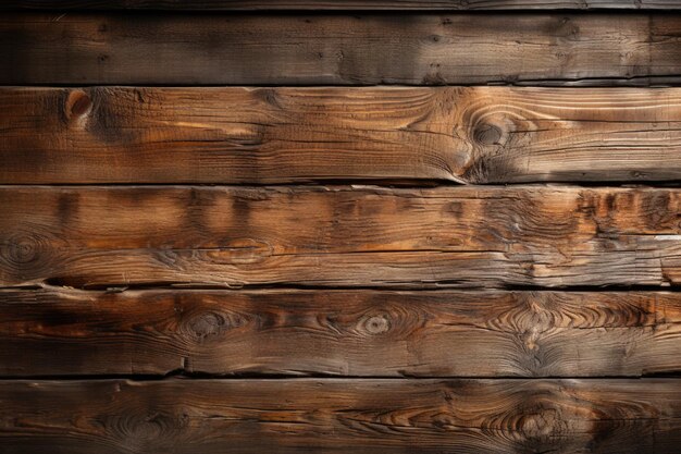 Ściana drewniana zarysowana koncepcja materiału materiał tekstura generatywna IA